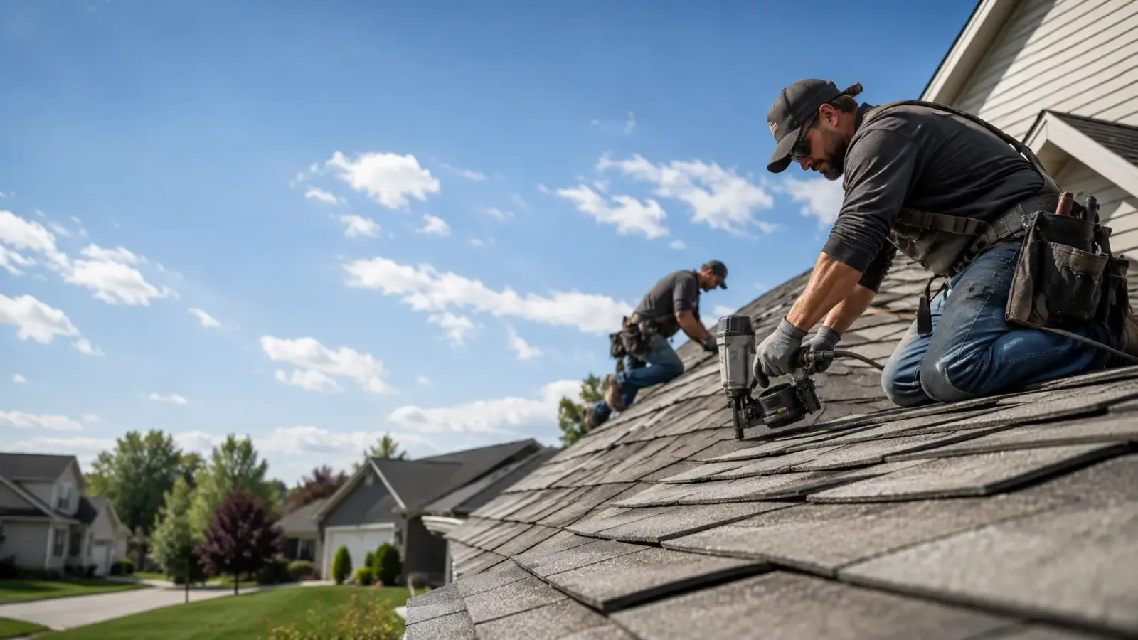 Storm Damage Roof Repair in Happy, KY near me